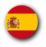 Spanish Language Course Flag Button