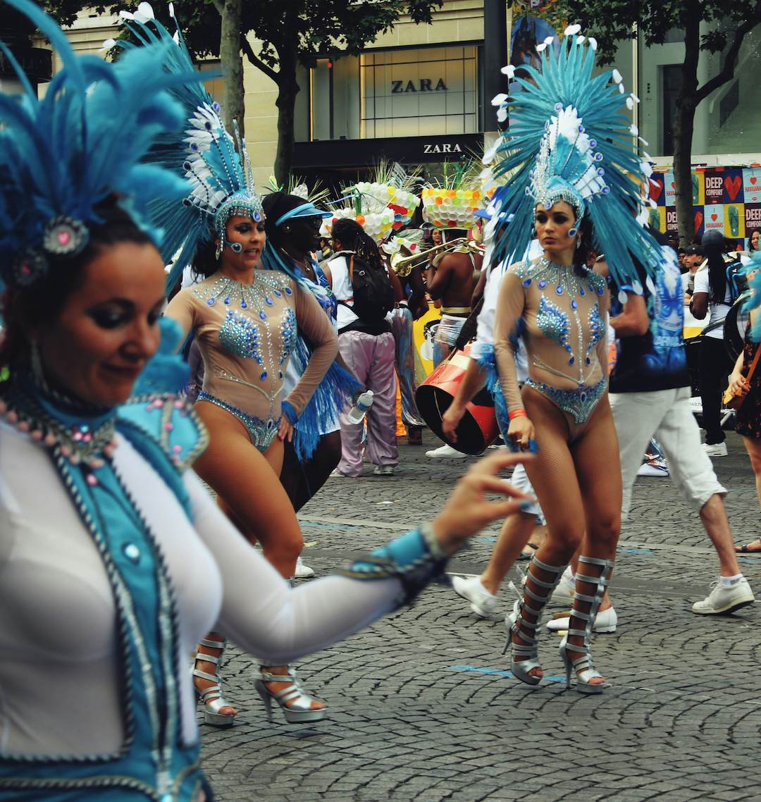 Captivating Costumes and Masks The Theatrical Splendor of Brazilian Carnival - Image